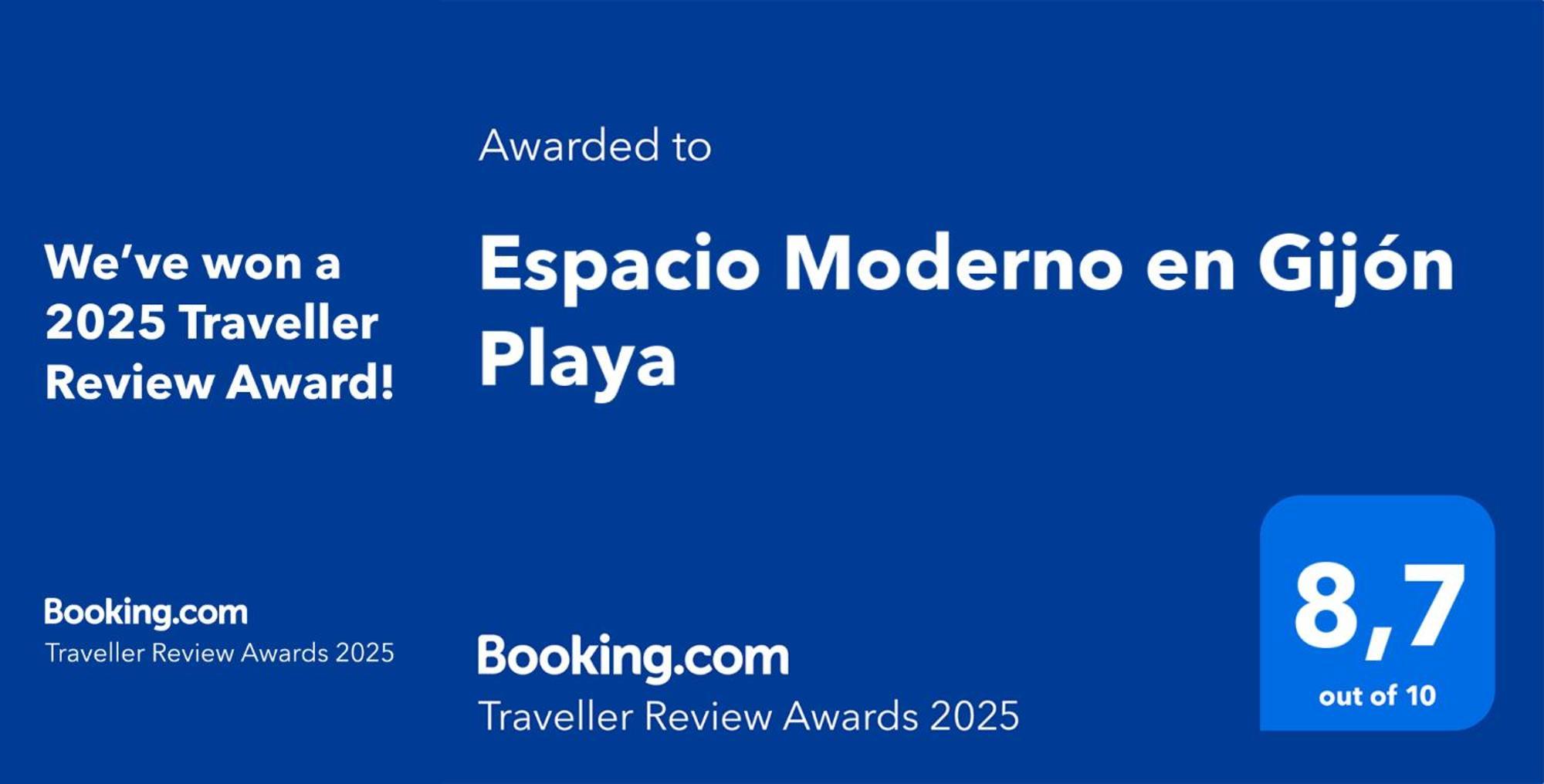 Espacio Moderno En Gijon Playa 外观 照片